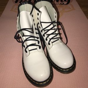 White Dr. Martens